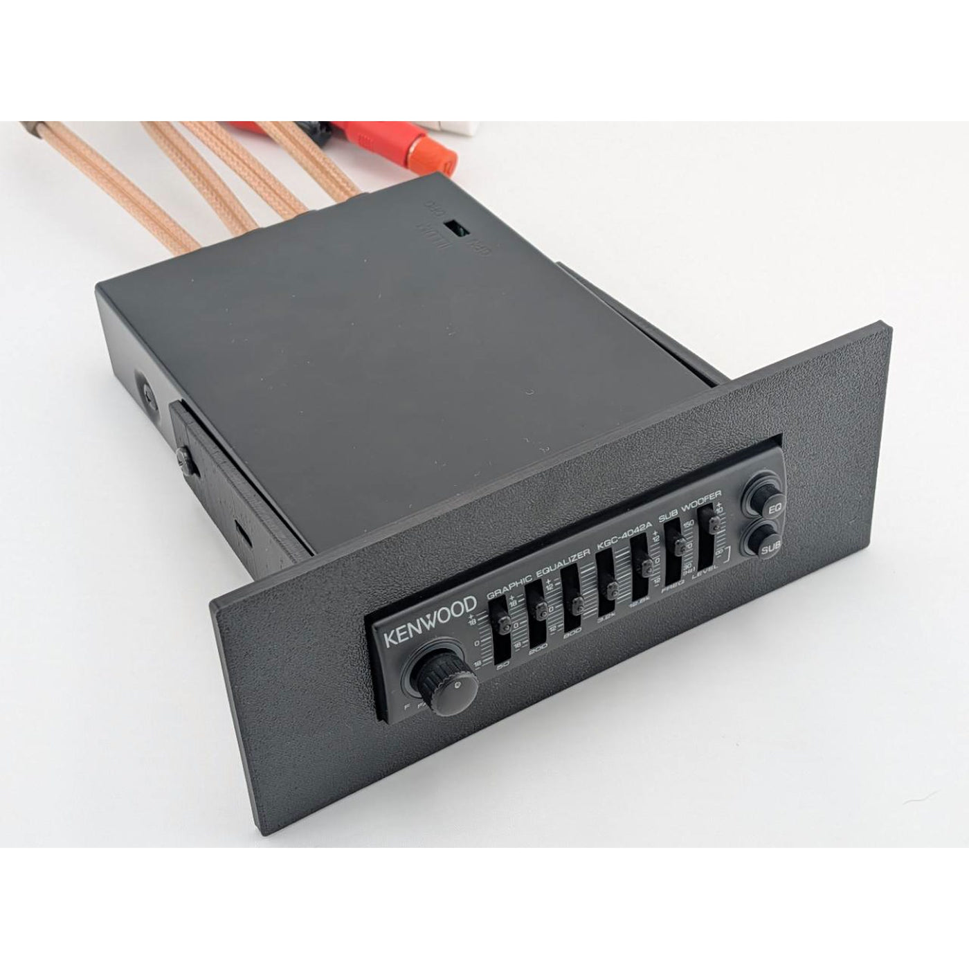 Kenwood KGC-4042A / KGC-4042 / KEC-1100 Trim Ring installed front fitment - TightPrints product photo