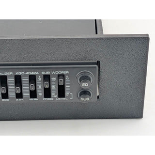 Kenwood KGC-4042A / KGC-4042 / KEC-1100 Trim Ring installed control panel close - TightPrints product photo