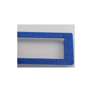 Alpine ERE-G190 / G-180 / 3318 Trim Ring blue surface texture close up - TightPrints product photo