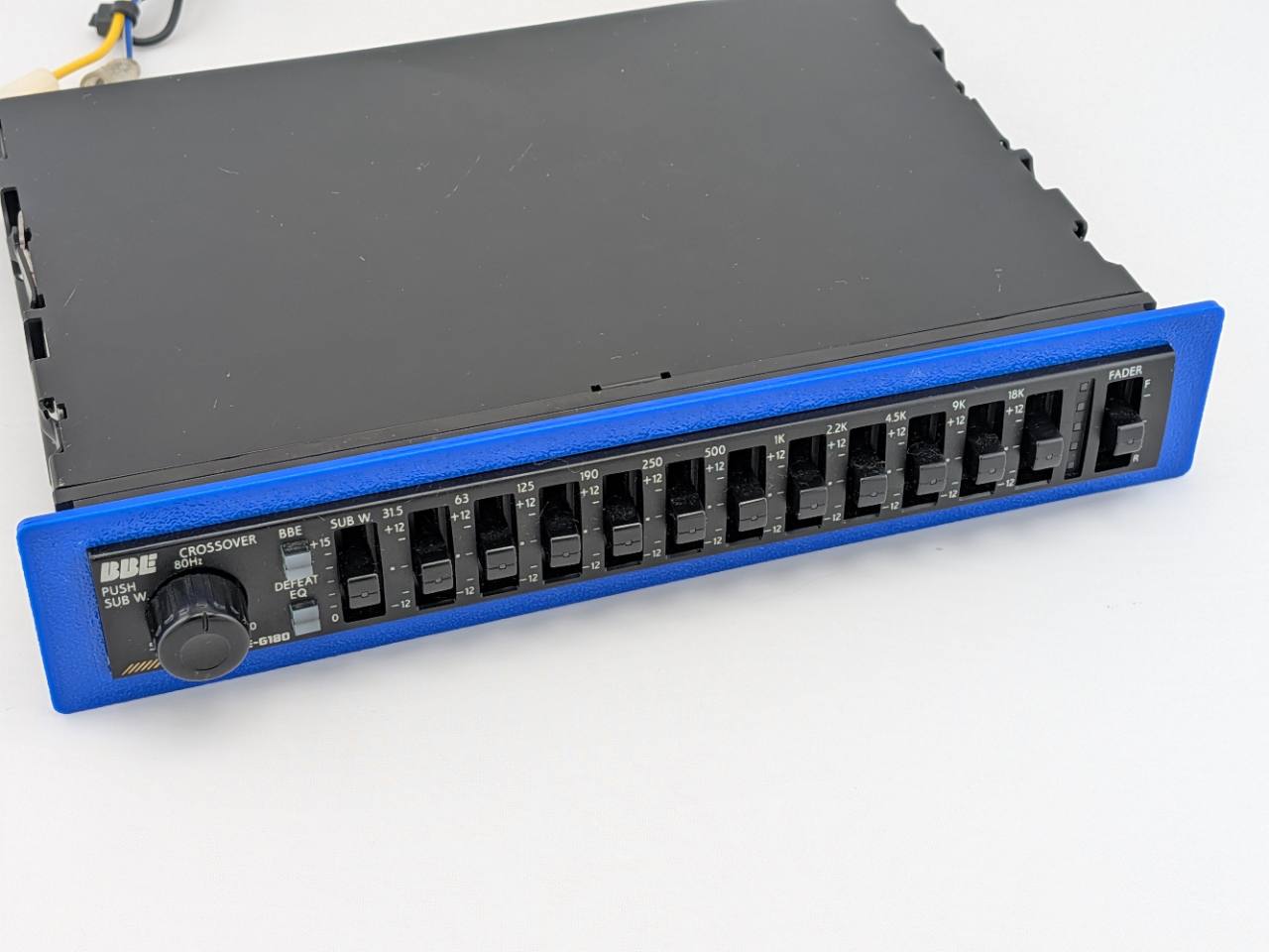Alpine ERE-G190 / G-180 / 3318 Trim Ring fitment bbe reg180 blue three quarter equipment not included - TightPrints product photo