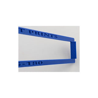 Alpine ERE-G190 / G-180 / 3318 Trim Ring blue side lip detail - TightPrints product photo