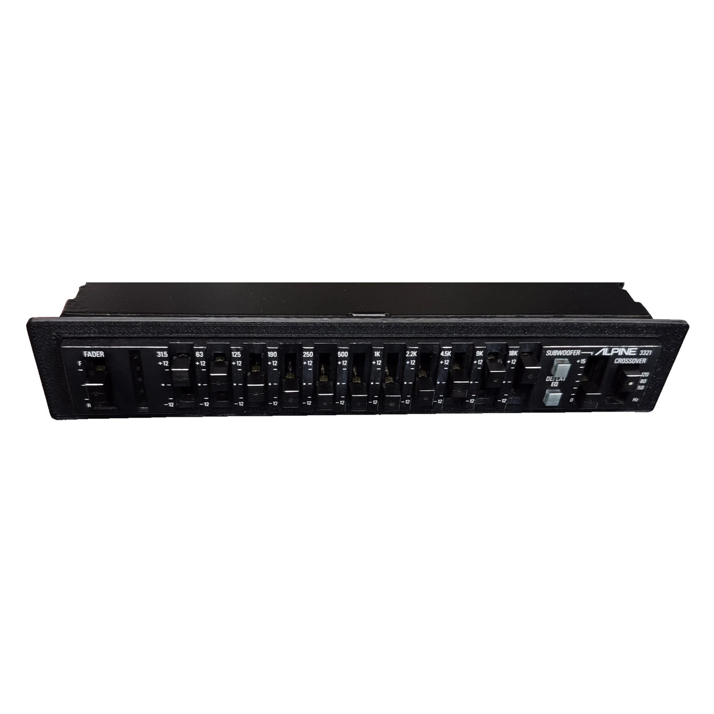 Alpine ERE-G190 / G-180 / 3318 Trim Ring installed equalizer full front equipment not included - TightPrints product photo