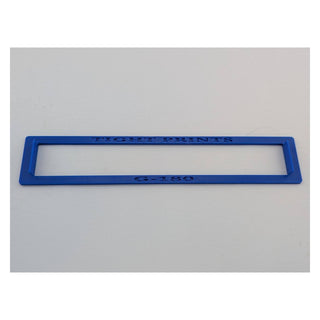 Alpine ERE-G190 / G-180 / 3318 Trim Ring blue front branding - TightPrints product photo