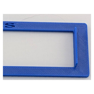 Alpine ERE-G190 / G-180 / 3318 Trim Ring blue top corner detail - TightPrints product photo