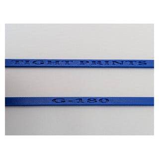 Alpine ERE-G190 / G-180 / 3318 Trim Ring blue branding close up - TightPrints product photo