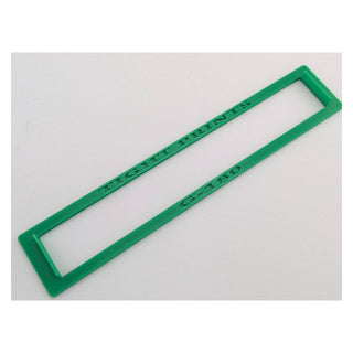 Alpine ERE-G190 / G-180 / 3318 Trim Ring green angle branding - TightPrints product photo