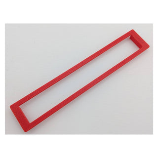 Alpine ERE-G190 / G-180 / 3318 Trim Ring red angle plain - TightPrints product photo