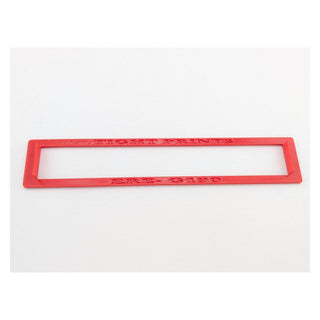 Alpine ERE-G190 / G-180 / 3318 Trim Ring red front branding - TightPrints product photo