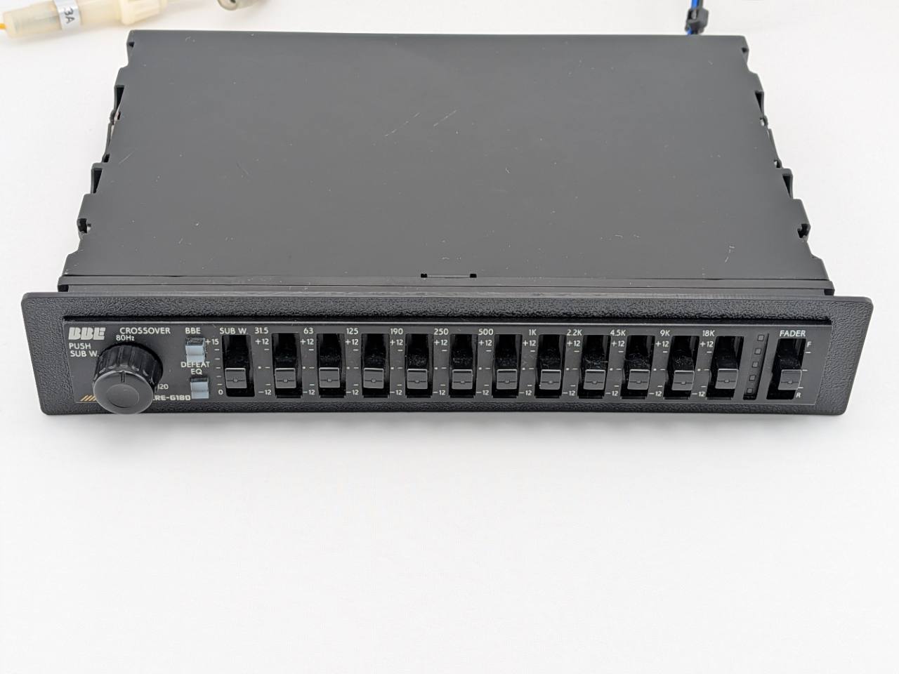 Alpine ERE-G190 / G-180 / 3318 Trim Ring fitment bbe reg180 black front equipment not included - TightPrints product photo