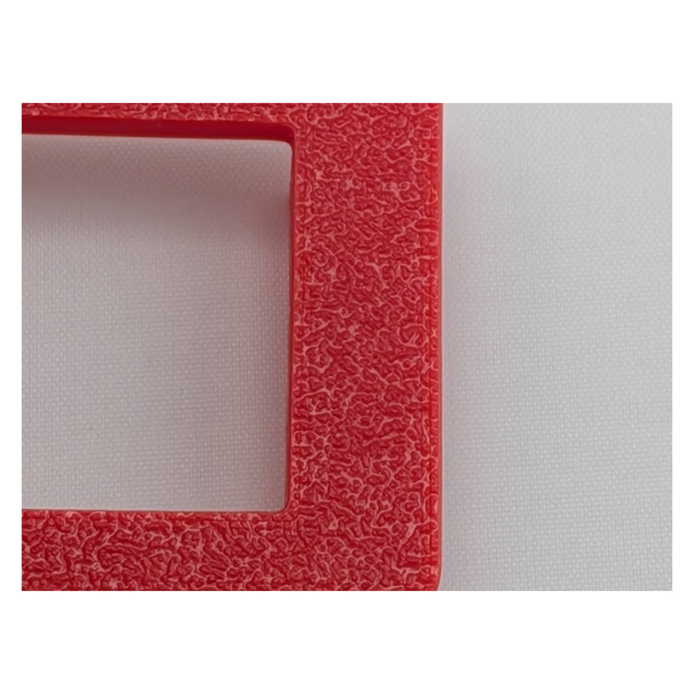 Alpine ERE-G190 / G-180 / 3318 Trim Ring red side corner detail - TightPrints product photo