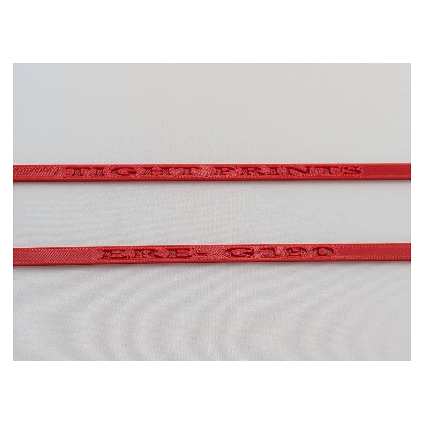 Alpine ERE-G190 / G-180 / 3318 Trim Ring red branding close up - TightPrints product photo