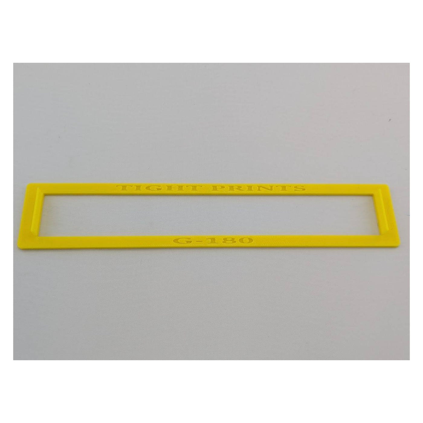 Alpine ERE-G190 / G-180 / 3318 Trim Ring yellow front branding - TightPrints product photo