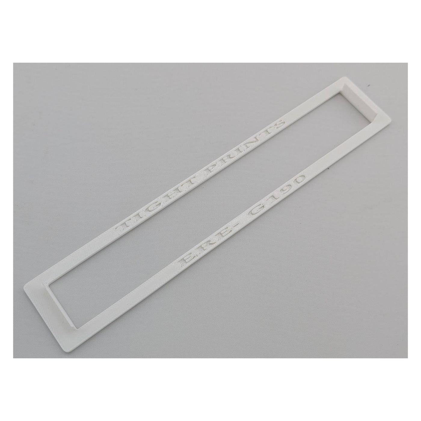 Alpine ERE-G190 / G-180 / 3318 Trim Ring white angle branding - TightPrints product photo