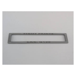 Alpine ERE-G190 / G-180 / 3318 Trim Ring gray front branding - TightPrints product photo