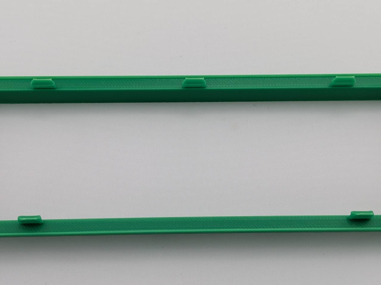 Green Alpine CD radio replacement bezel trim ring front product view