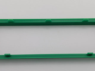 Green Alpine CD radio replacement bezel trim ring front product view