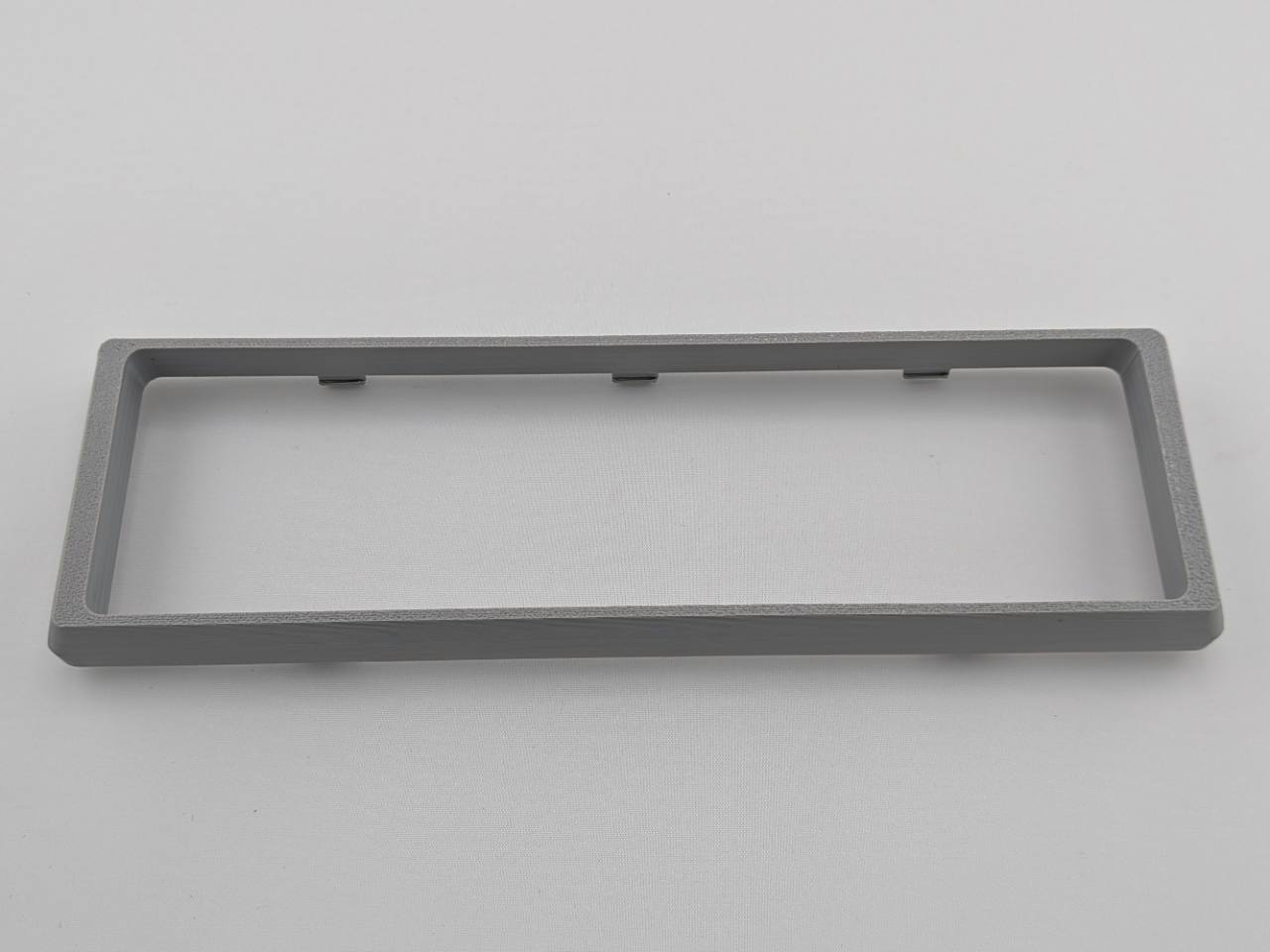 Gray Alpine CD radio replacement bezel trim ring full product view