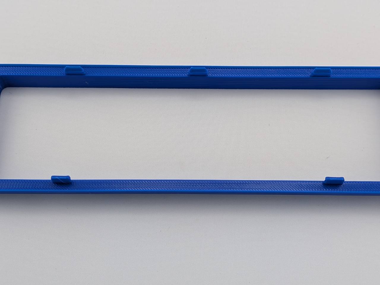 Blue Alpine CD radio replacement bezel trim ring angled product view