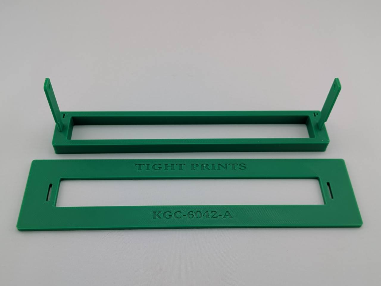 TightPrints Kenwood KGC replacement faceplate and bezel in Green