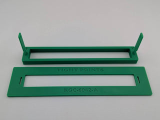 TightPrints Kenwood KGC replacement faceplate and bezel in Green