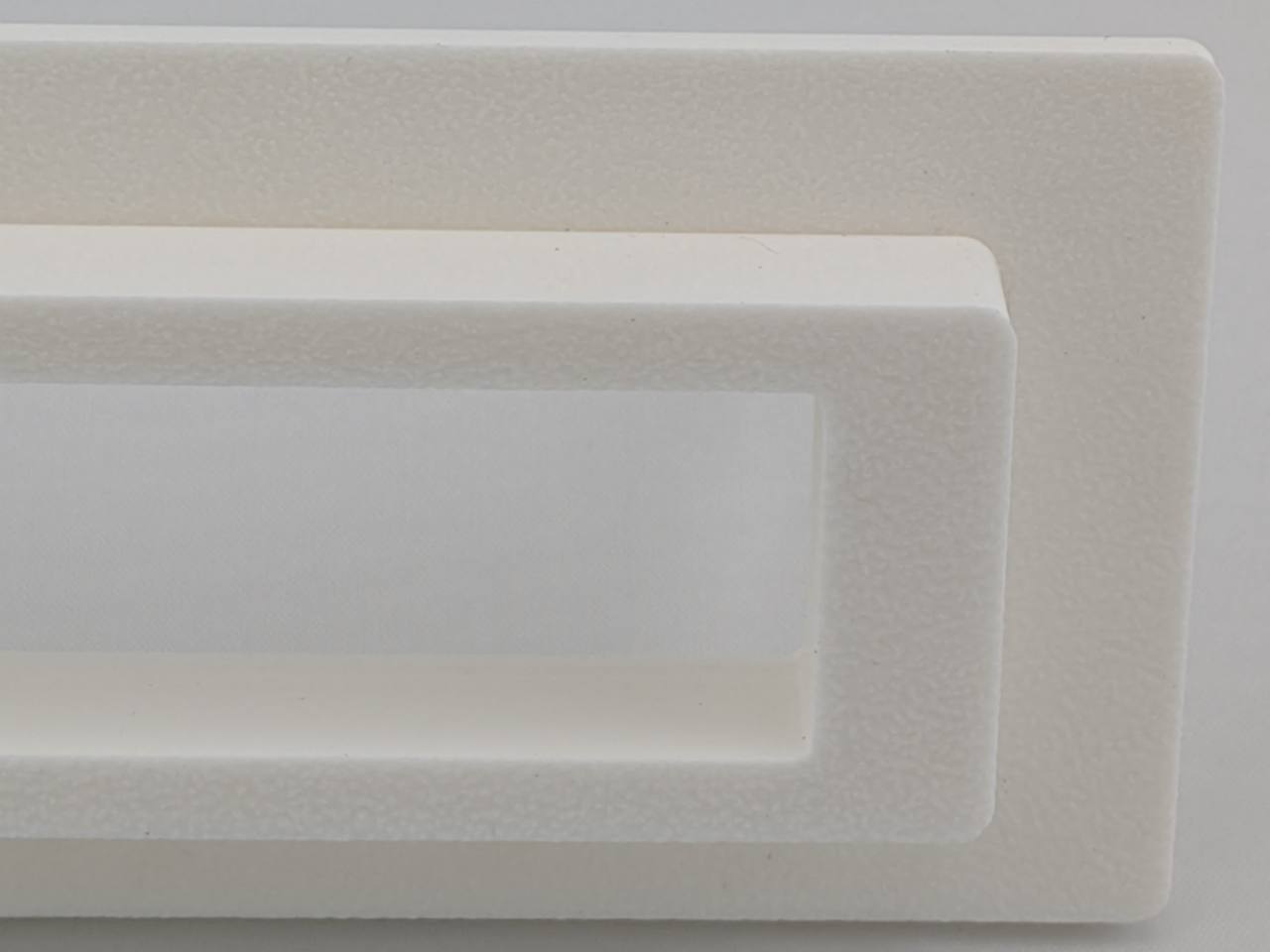 TightPrints Kenwood KGC replacement faceplate and bezel in White