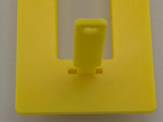 TightPrints Kenwood KGC replacement faceplate and bezel in Yellow