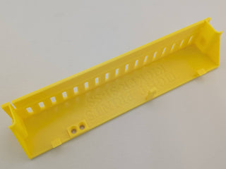 Yellow Kicker amplifier terminal cover interior and mounting detail