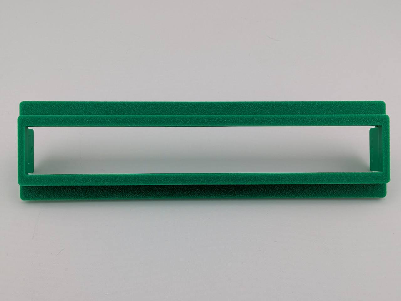 Green Kicker KQ9 replacement faceplate and bezel set, straight reference view
