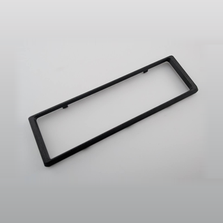Black Alpine CDA-9856 CDA-9857 CDA-9883 CDA-9887 replacement trim ring bezel, product-only front view