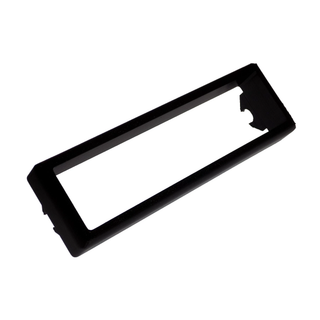 Black TightPrints replacement trim ring bezel for the Roadmaster EA400N equalizer, product-only view