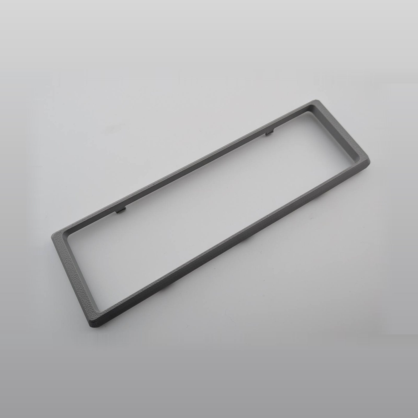 Gray Alpine CDA-9856 CDA-9857 CDA-9883 CDA-9887 replacement trim ring bezel, product-only front view