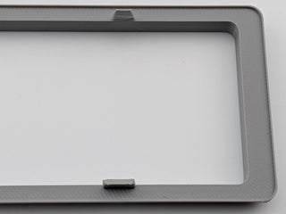 Gray Alpine replacement trim ring inner lip and retention-tab close-up