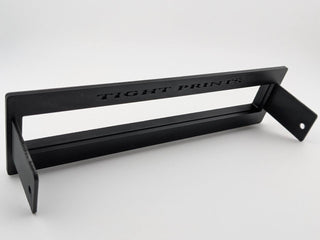 Rear product-only view of the Black TightPrints two-piece replacement faceplate and fitment-based bezel set for the Alpine ERE-G190