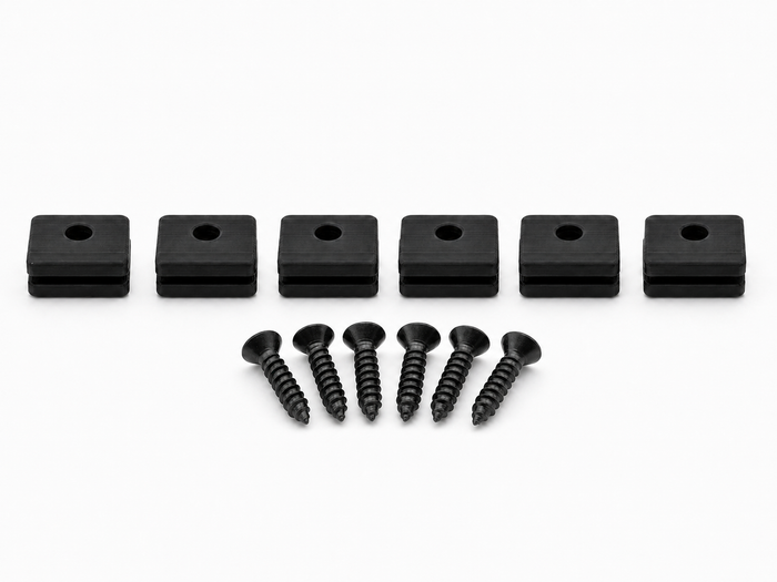 Hifonics Series VII/VIII 6-Pack Replacement Amplifier Mounting Feet