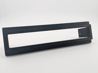 Black TightPrints two-piece replacement faceplate and fitment-based bezel set for the Alpine ERE-G190, product-only front view