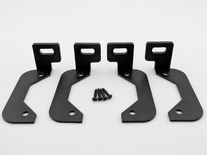 Kicker 43CXA 46CXA Horizontal Amplifier Mounting Feet, 4-Pack with 4 Screws
