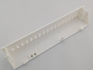 White Kicker amplifier terminal cover interior and mounting detail