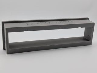Gray Precision Power PPI E.7 Equalizer replacement bezel rear mounting construction detail