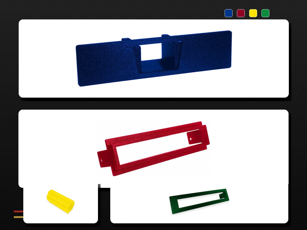 TightPrints replacement parts in multiple colors